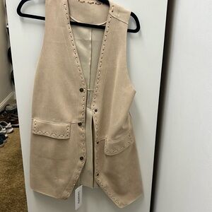 Beautiful cream vest